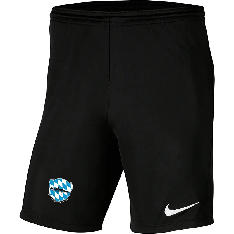 Trainingsshort Park III mit Vereinswappen der Münchner Kickers